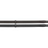 Camelot Non Slip Reins Black 5/8 X 60