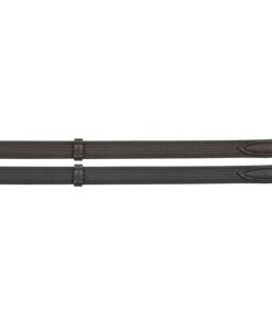 Camelot Non Slip Reins Black 5/8 X 60