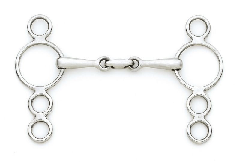 Centaur SS Small Cheek 3 Ring Gag W Center Peanut - Image 2