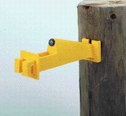 Extend Electric Fence Wood Post Insulator 10 Pack