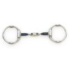 Blue Steel Oval Link Cheltenham Gag Bit