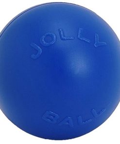 Jolly Pets Push-N-Play Jolly Ball 10" Blue