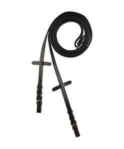 Alternative view of Horze Thin Rein with Rubber Inside