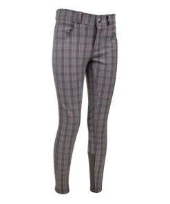 Ashley Classic Kids Knee Patch Breeches Gray/Teal