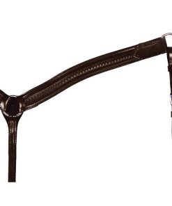 Circle Y Shell Tool Shaped Breast Collar