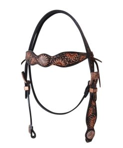 Circle Y 5/8in Sunflower Browband Headstall