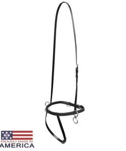 Featherweight Easy 8 Race Halter Black One Size