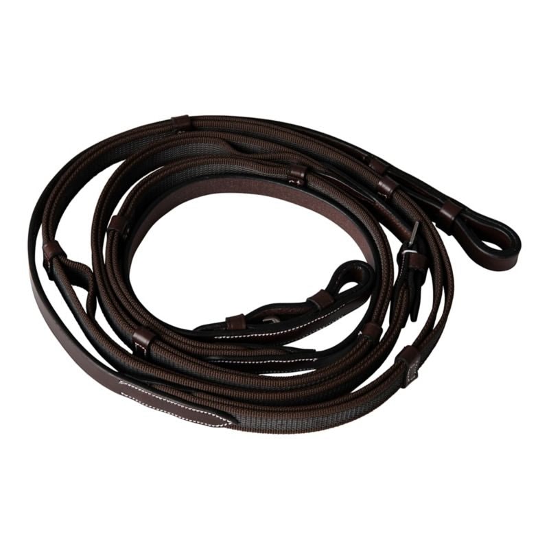 Huntley Equestrian Sedgwick Double Layer Web Grip Reins - Image 2