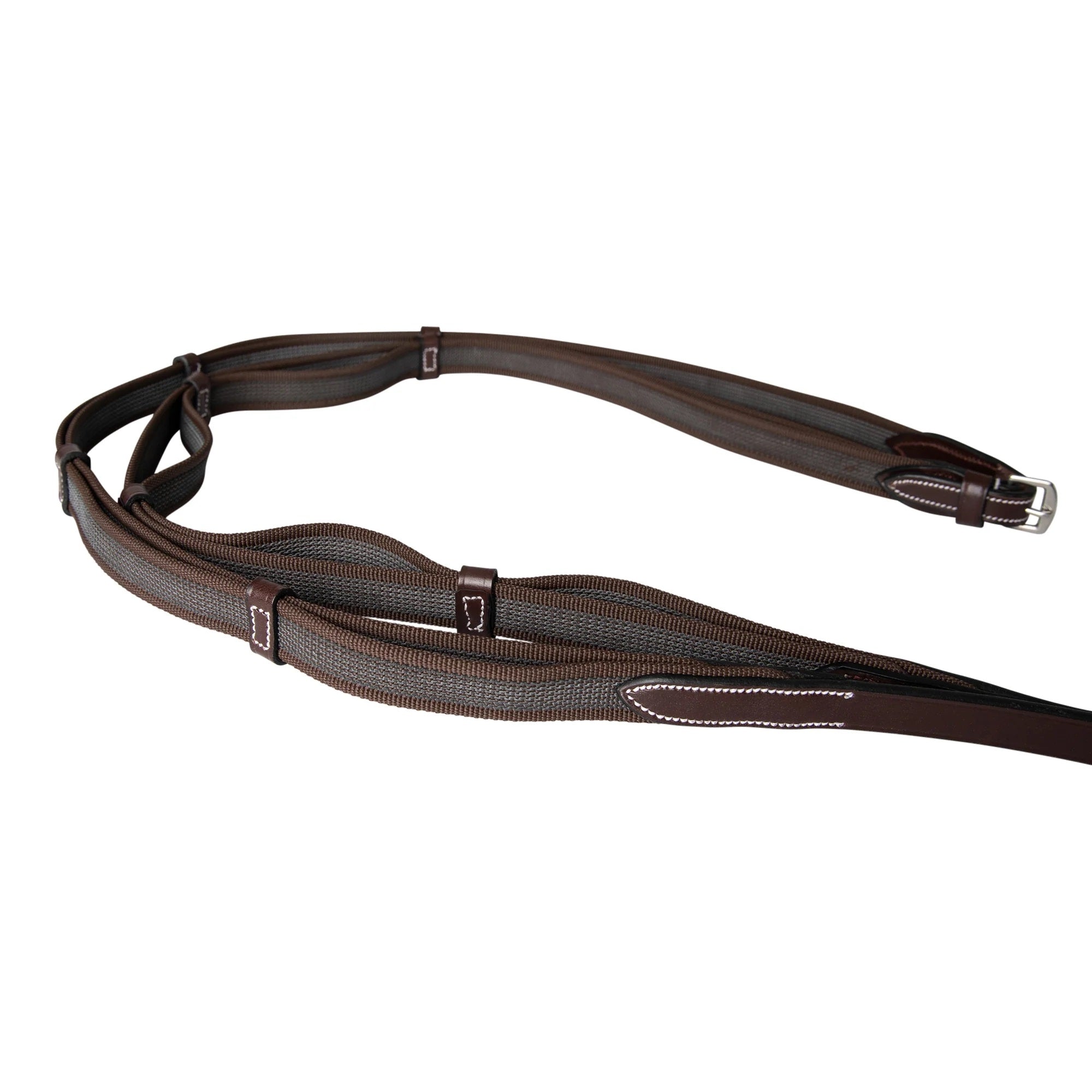 Huntley Equestrian Sedgwick Double Layer Web Grip Reins - Image 3