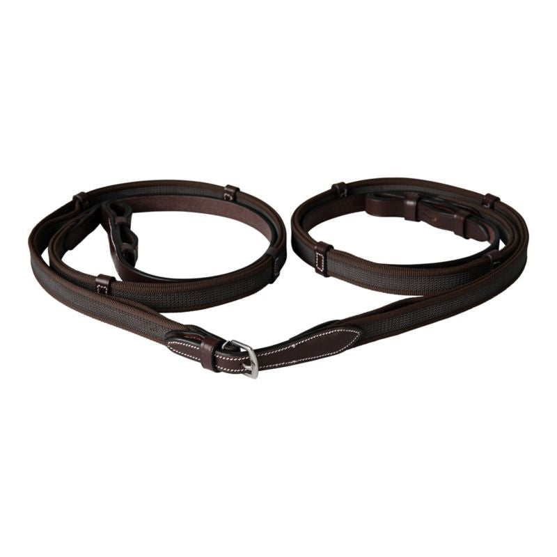 Huntley Equestrian Sedgwick Double Layer Web Grip Reins - Image 10