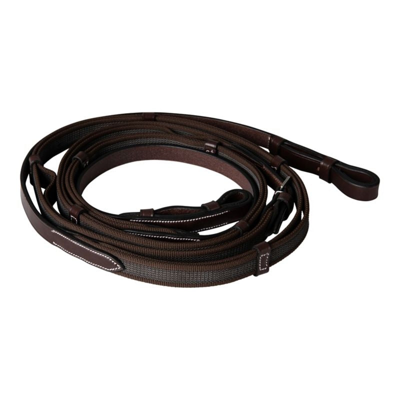 Huntley Equestrian Sedgwick Double Layer Web Grip Reins - Image 12