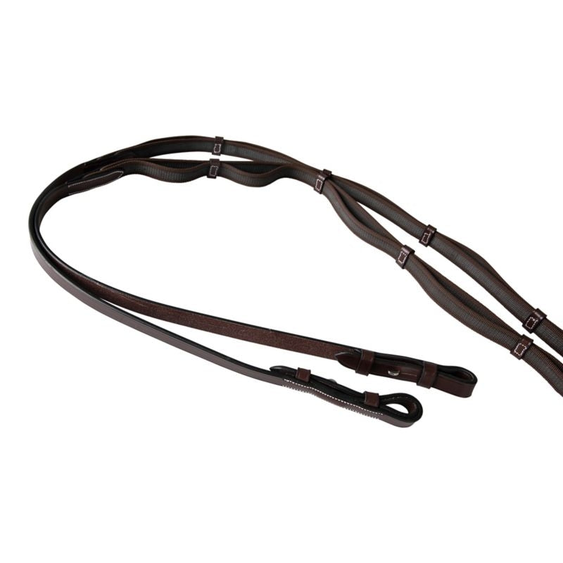 Huntley Equestrian Sedgwick Double Layer Web Grip Reins - Image 17