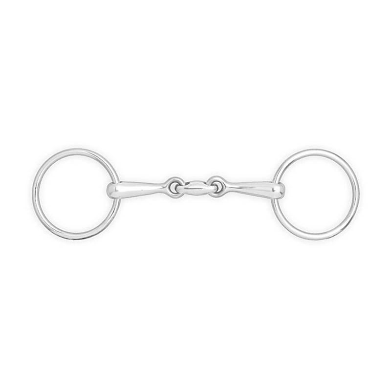 Horze Lozenge Link Loose Ring Snaffle Bit