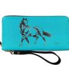 AWST Lila Linear 3-Qtr Horse Wallet
