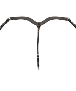 Circle Y No Choke Tapered Smooth Breast Collar