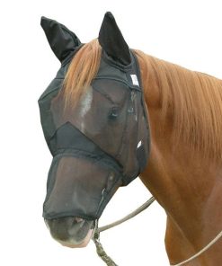 Alternative view of Cashel Quiet Ride Extended Nose Fly Mask with Ears