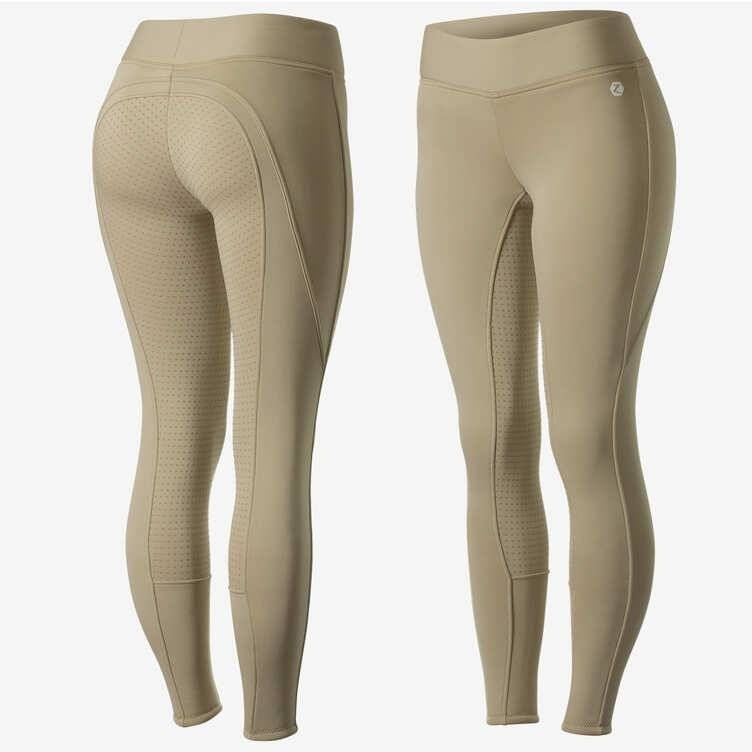 Horze Ladies Active Winter Silicone FS Tights - Image 7