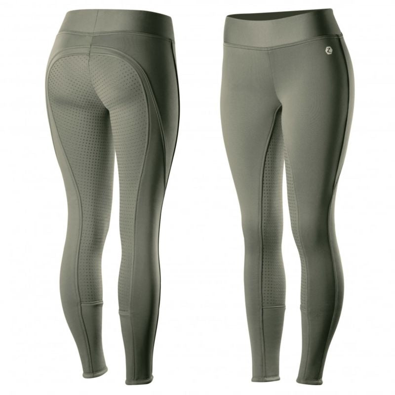 Horze Ladies Active Winter Silicone FS Tights - Image 12