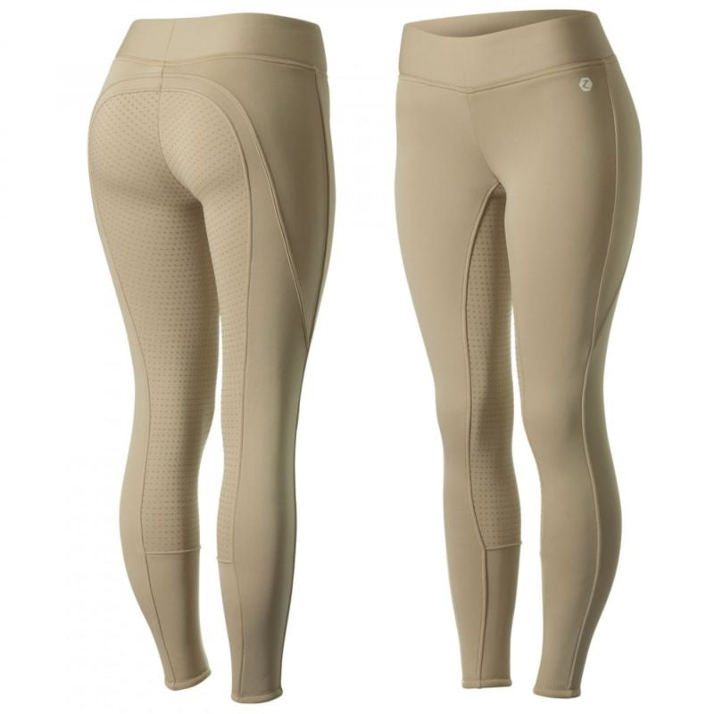 Horze Ladies Active Winter Silicone FS Tights - Image 13