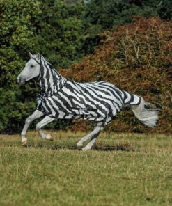 Bucas Zebra Buzz Off Detachable Neck Turnout Sheet
