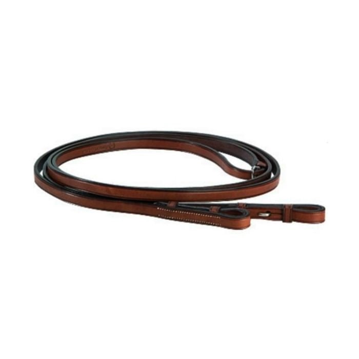 HK Americana Plain Flat Reins - 1/2 Inch Wide