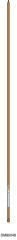 Fiberglass Rod For Property Marking 48in Orange