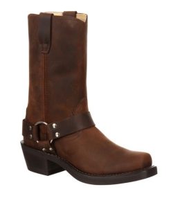 Alternative view of Durango Mens Square Toe Brown Harness Boots