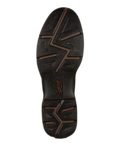 Alternative view of Durango Mens Rebel Rnd Toe Bark PullOn Boot