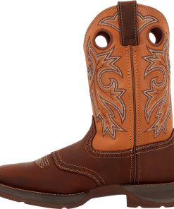 Alternative view of Durango Mens Rebel Saddle Up Tan Pull On Boots