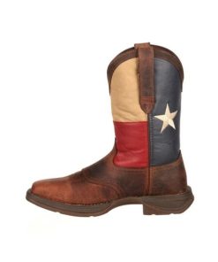Durango Mens Patriotic Sq Toe Texas Boots