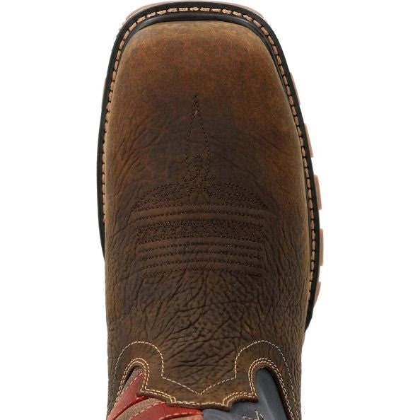 Durango Mens Maverick WP Flag Boots - Image 2