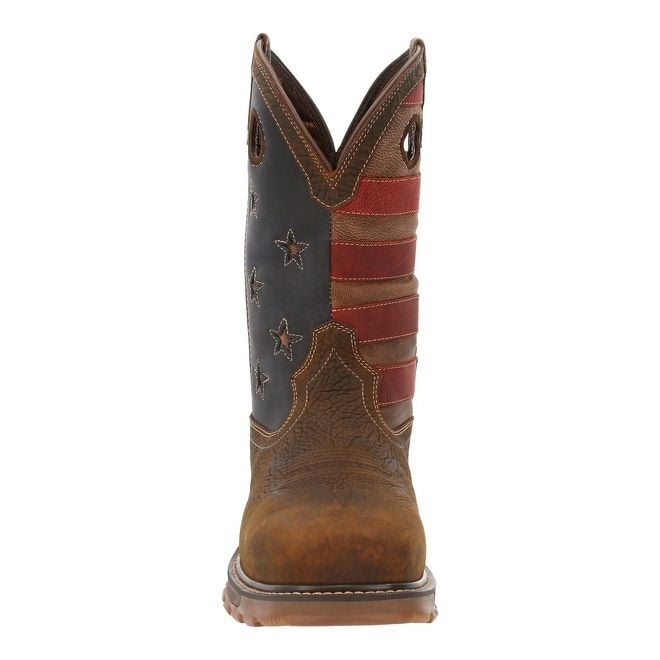 Durango Mens Maverick WP Flag Boots - Image 5