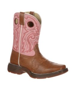 Alternative view of Durango Little Kids Lacey Sq Toe Boots