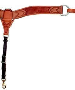 Cowboy Tack 2 3/4in Spider Stamp Breast Collar