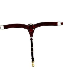 Alternative view of Cowboy Tack 2 3/4in Spider Stamp Breast Collar