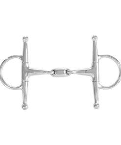 Alternative view of Horze Oval Link Joint Full Cheek Snaffle Bit