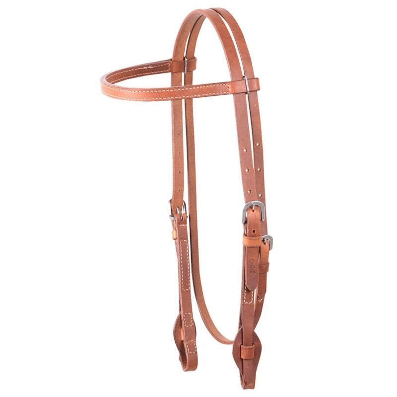 Cashel Harness Leather Stitched Browband Headstall