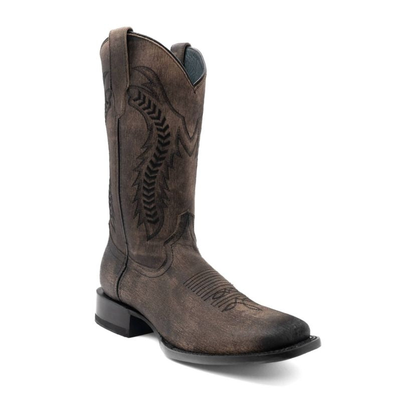 Ferrini Mens Ashton Oak Square Toe Boots