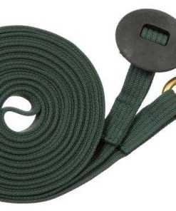 Basic Flat Cotton Web Lunge Line Natural