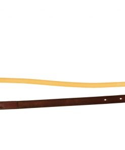 Alternative view of Adjust Leather/Latex TubingSide Rein 38-48 Bk/Gry