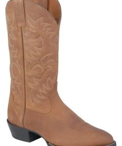 Alternative view of Ariat Mens Heritage R Toe Distressed Brown