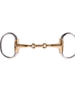 Horze Double-Jointed Eggbutt Bit