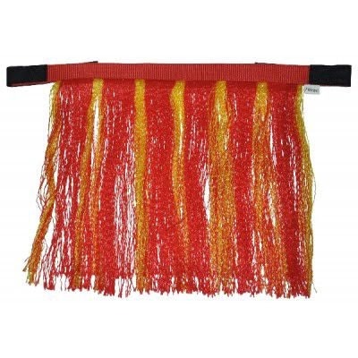Gatsby Poly Fly Fringes Red/Yellow