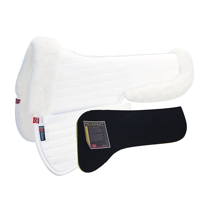 Ergonomic Coolback Half Pad/ProImpact Insert L Blk