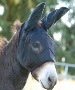 Alternative view of Cashel Quiet Ride Mule Fly Mask with Ears