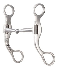 Classic Equine Straight Shank Bit Smooth Bar