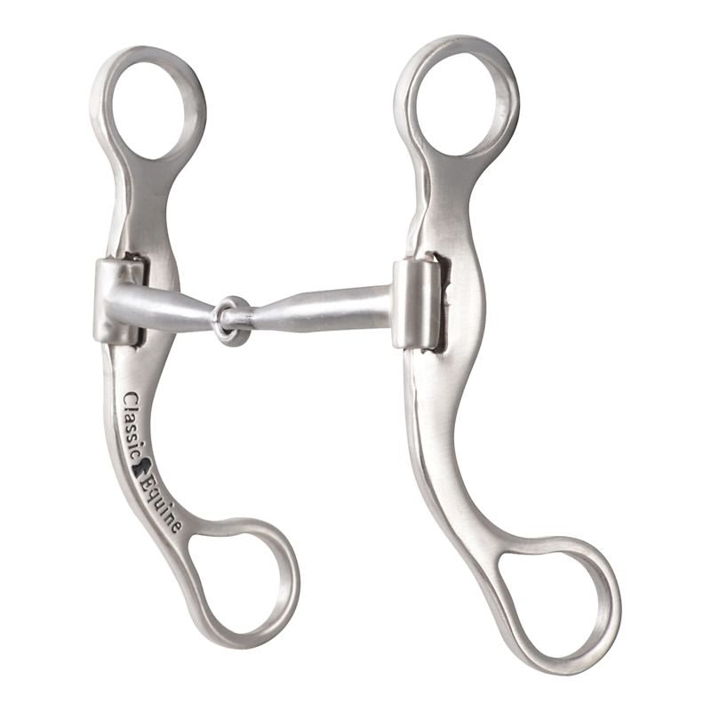 Classic Equine Straight Shank Bit Smooth Bar