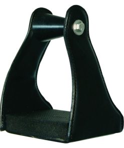 Circle Y EBS Leather Covered Trail Stirrup 5 Brown