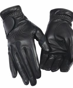 Alternative view of Equine Couture Ladies Leather Summer Gloves Sm Blk