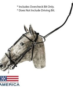 Feather-Weight US Style Double Overcheck Bridle Op